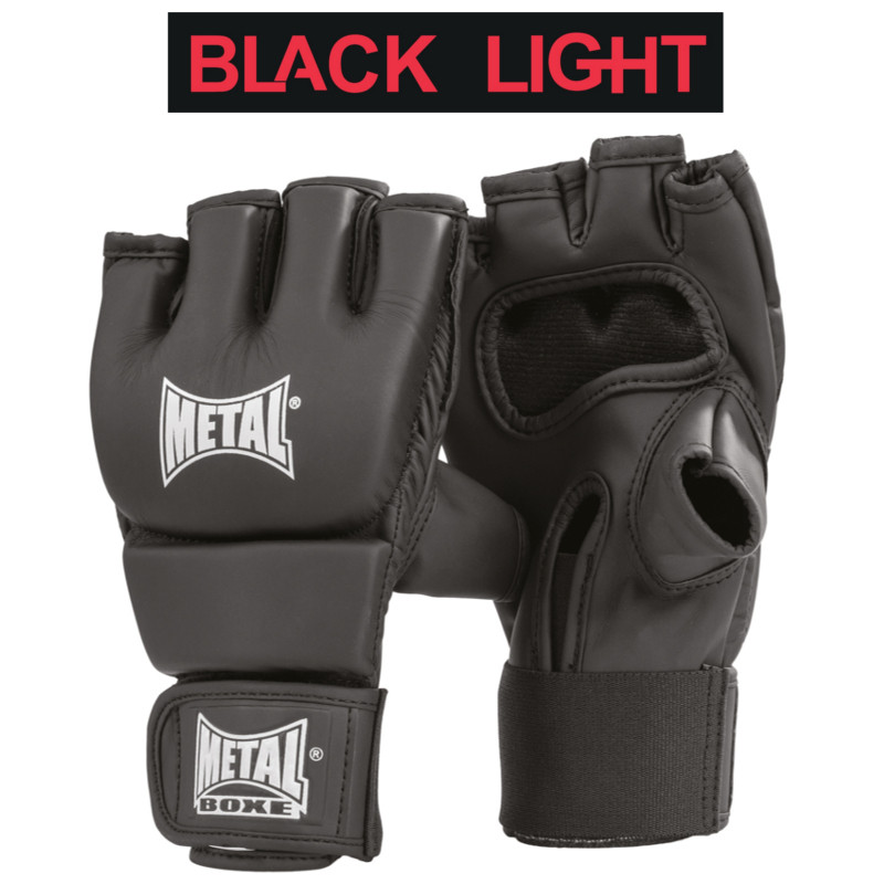 BLACK LIGHT MMA GLOVES - SR