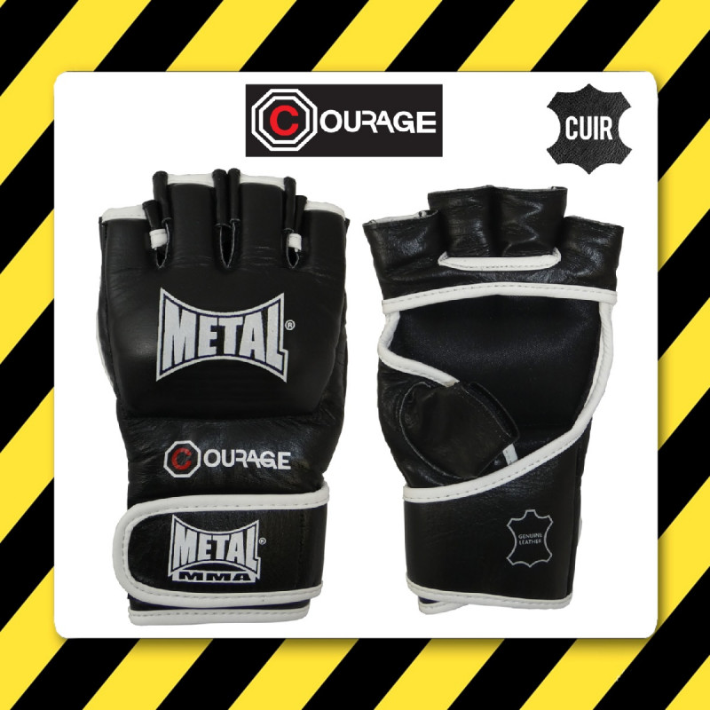 COURAGE MMA LEATHER GLOVES - XL