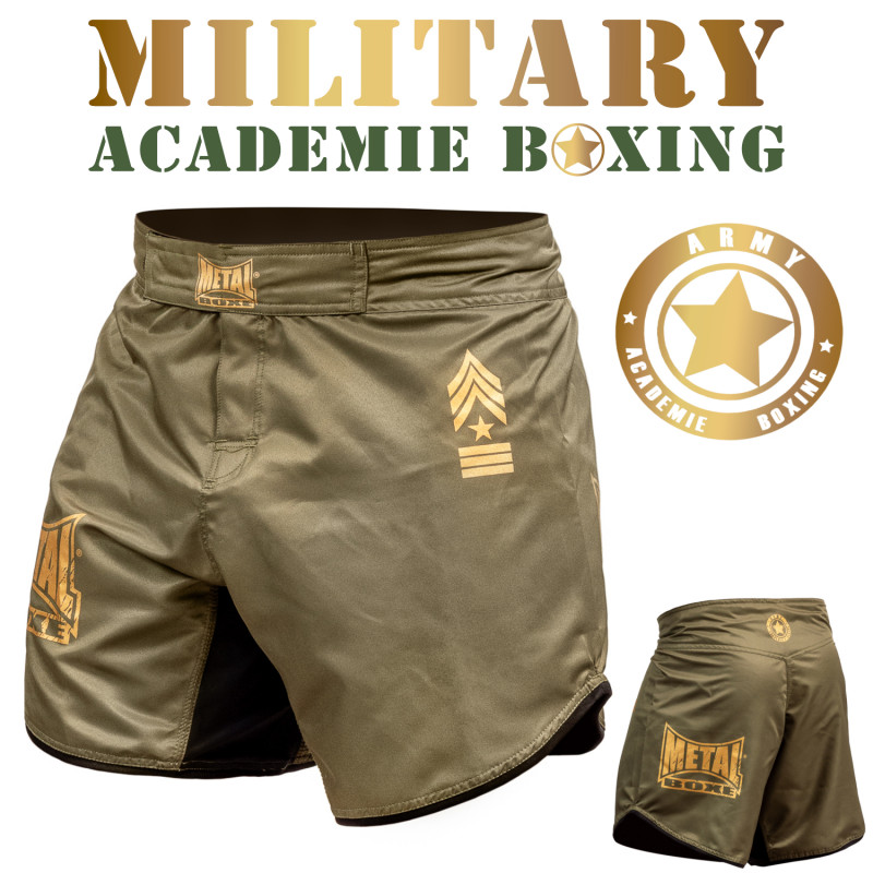 Short de boxe Metal Boxe Military